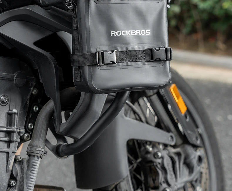 Motorcycle Saddle Bag 5L Waterproof Crash Bar Storage Pack