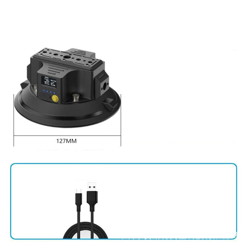 Electric Suction Camera Mount - Cup Size Options