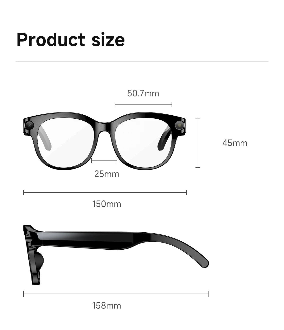 AI Smart Glasses Camera Video Recording AI Photo Recognition Bluetooth Call Smartglasses Translation Voice Sunglasses Men Women