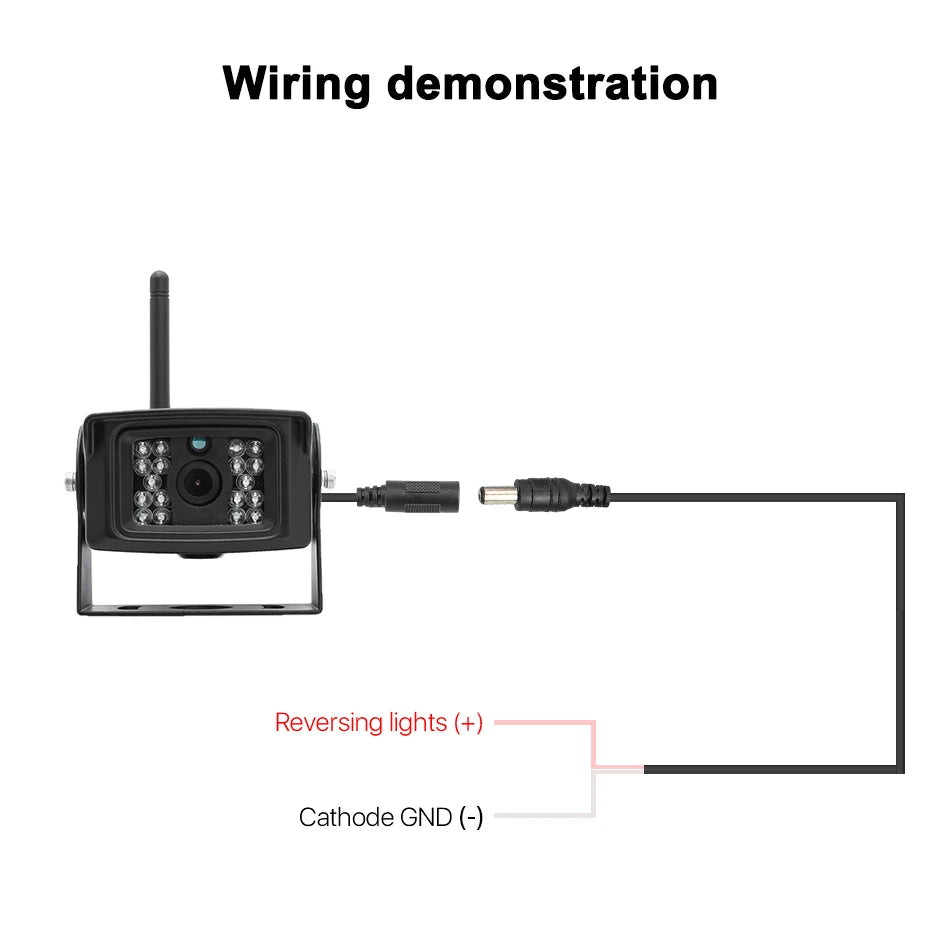 5G WiFi Truck Backup Camera 720P Night Vision for RV Bus Trailer