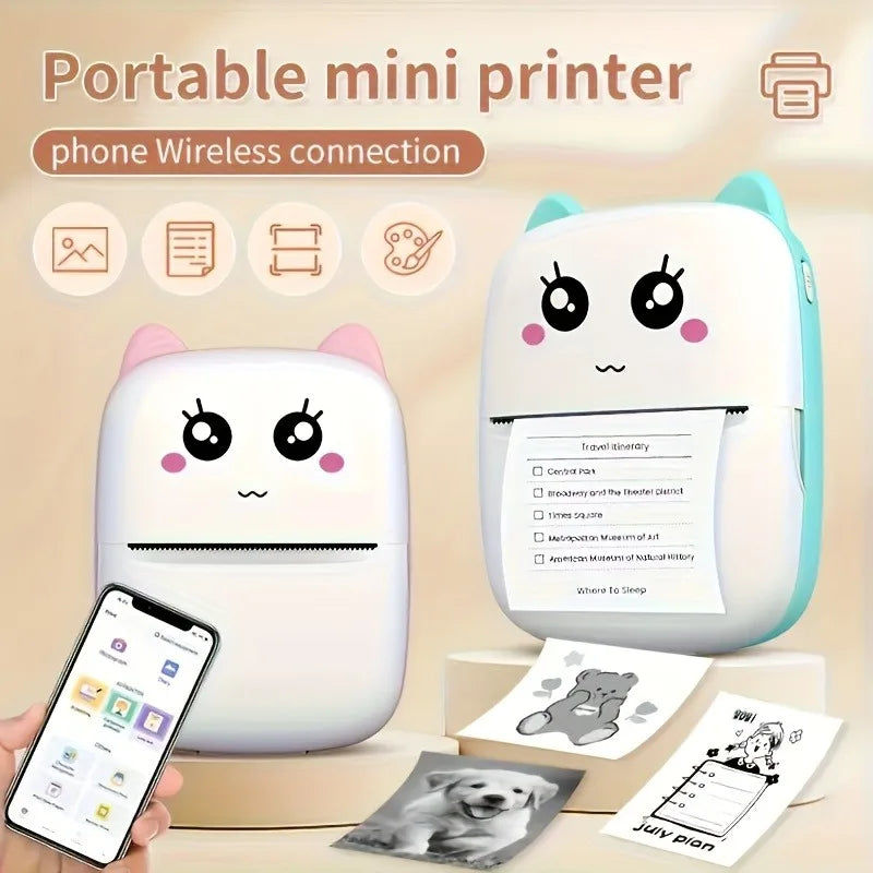 Prijenosni termalni pisač s Bluetoothom ili zamjenska rola papira