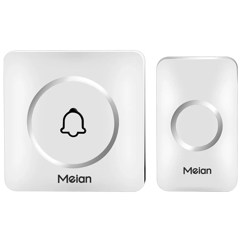 Wireless Doorbell with LED Flash and Adjustable Volume