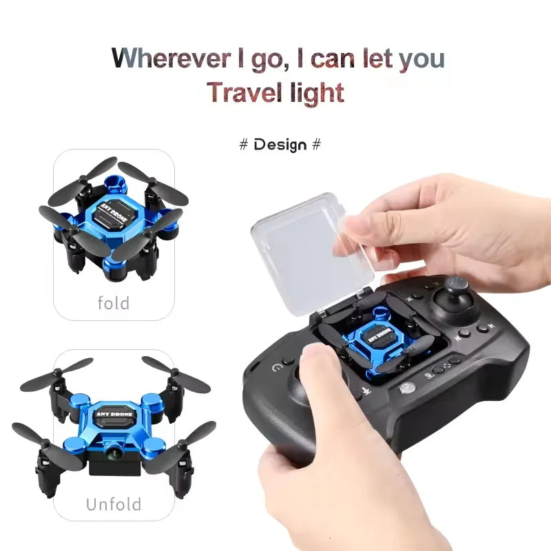 Mini Folding Quadcopter - Camera or No-Camera Options