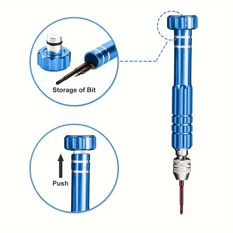 212pcs Watch Repair Tool Kit for Battery, Strap and Case Opening