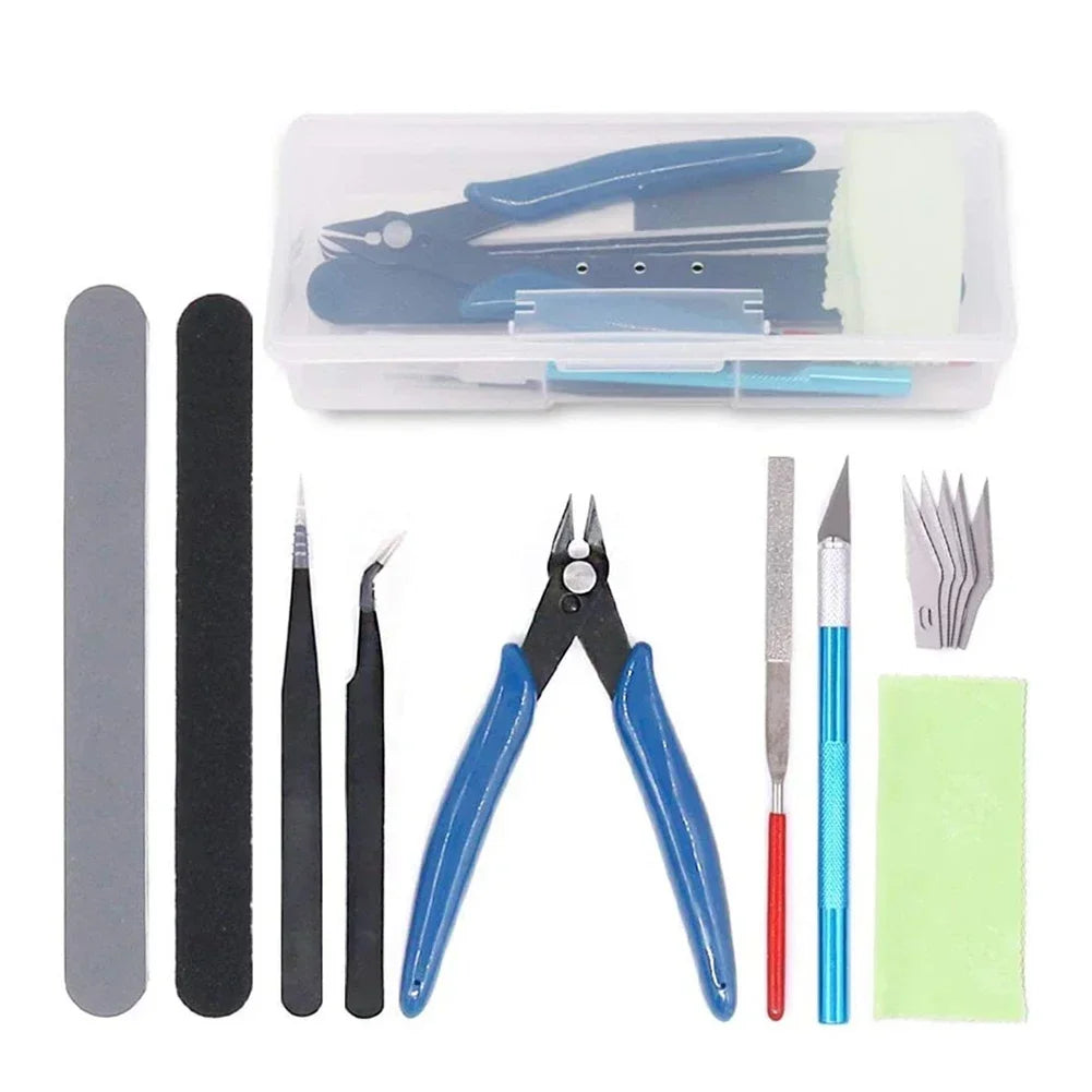 Beginner Model-Building Tool Set with Case
