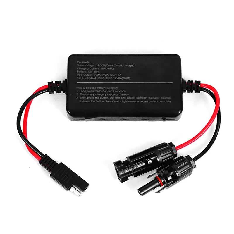 12 V Solar Charge Controller with USB Output