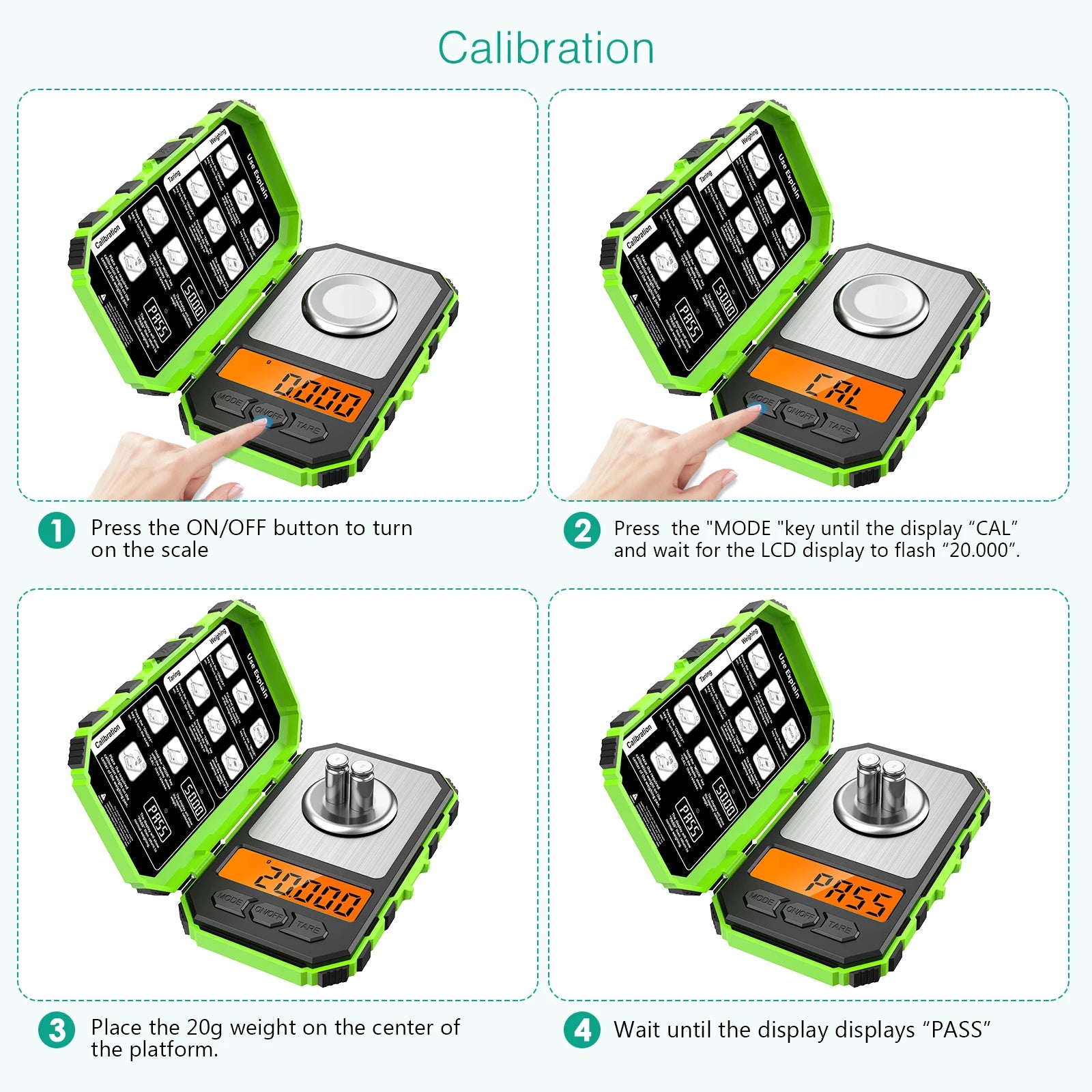 Mini Digital Precision Scale 0.001g Accuracy Pocket Weighing Tool