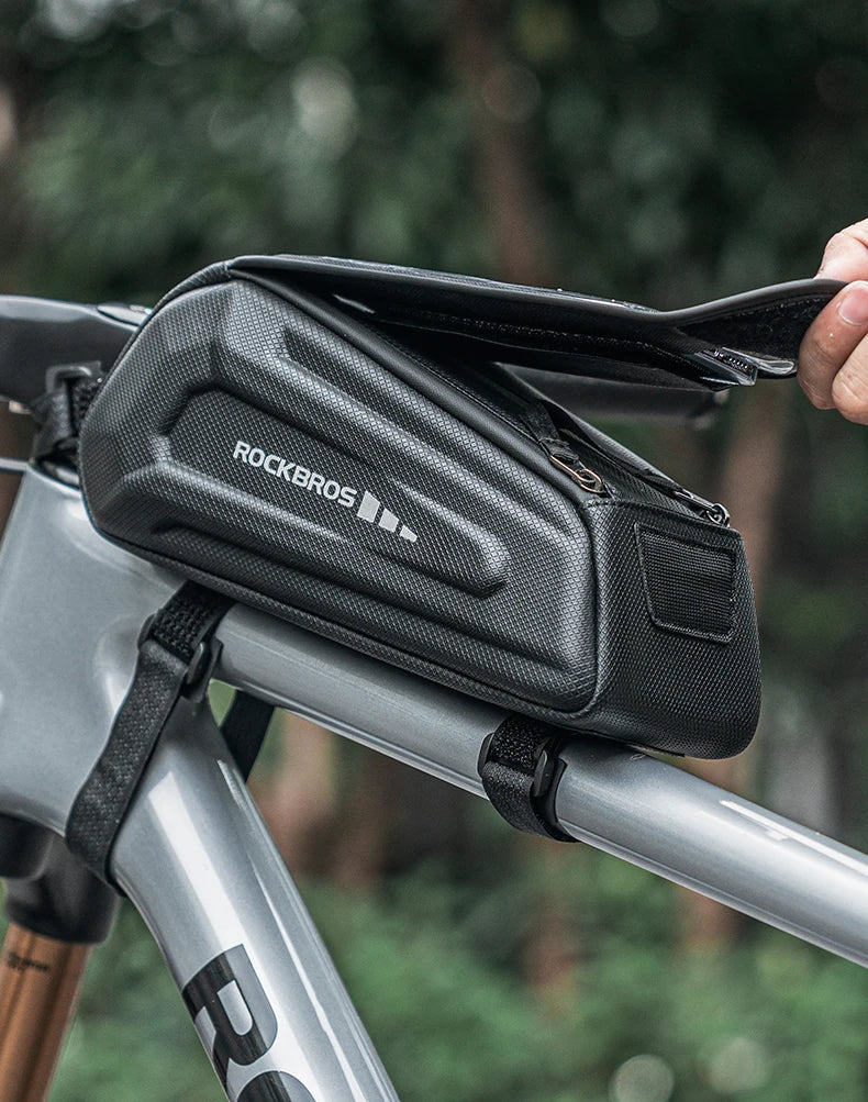 1.7L Waterproof Bike Frame Bag with Touchscreen