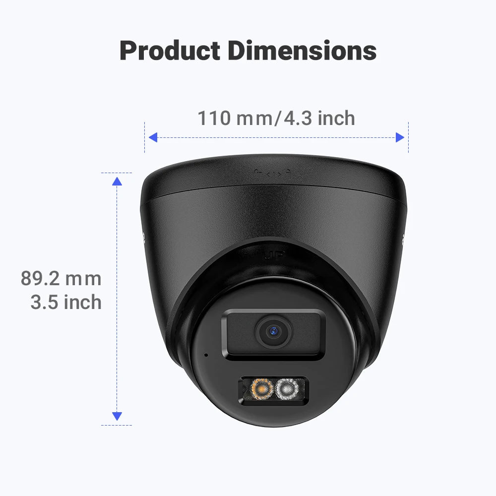 ANNKE AC500 3K Outdoor PoE Security Camera with Human Detection