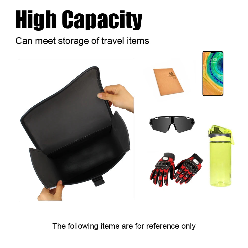 Motorcycle Saddlebag Pair or Separate Storage Bag