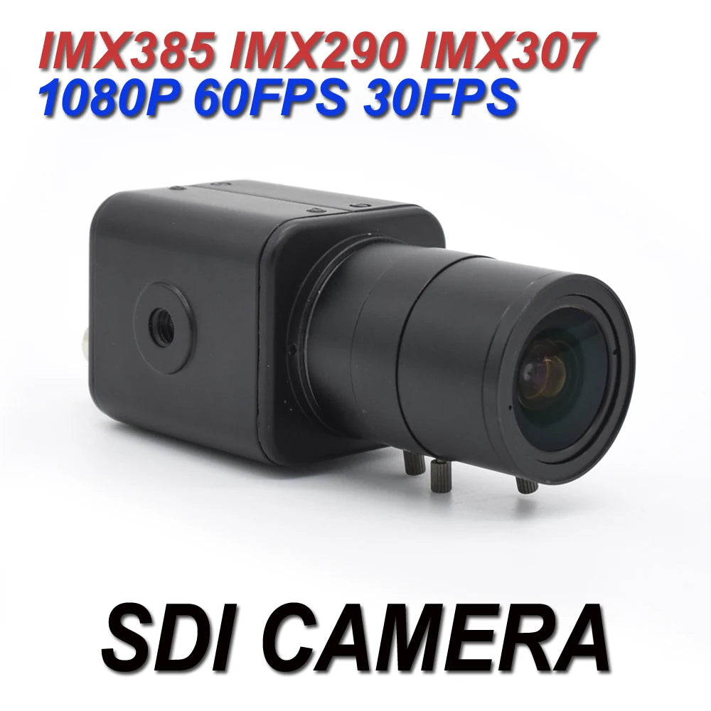 Industriell 3G-SDI 2MP 1080P kasserte kamera med 2.8-12mm objektiv