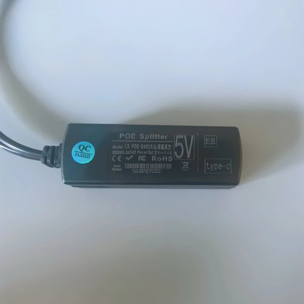 5V USB-C PoE Splitter - One or Two Pack