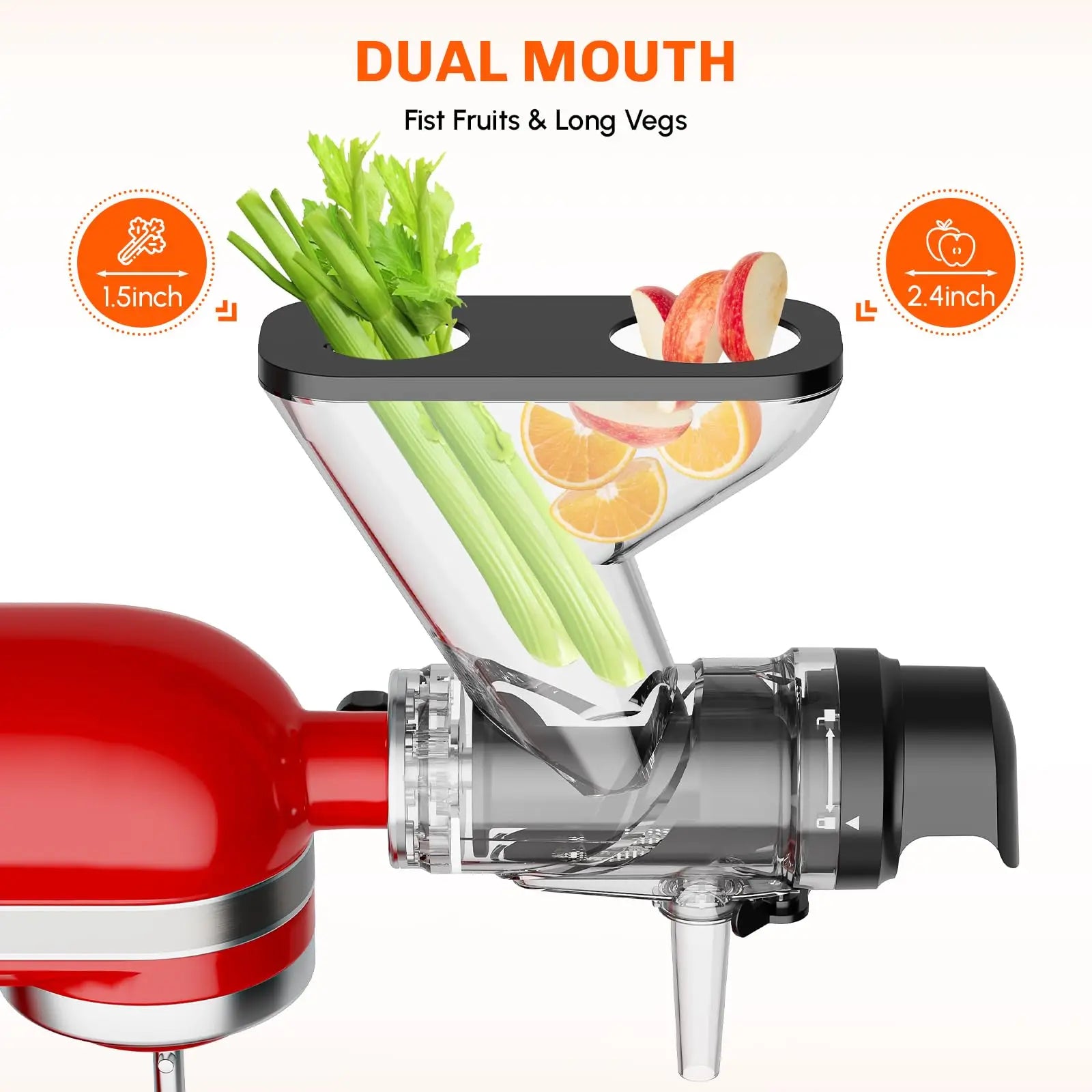 Masticating Juicer Attachment for KitchenAid Stand Mixer