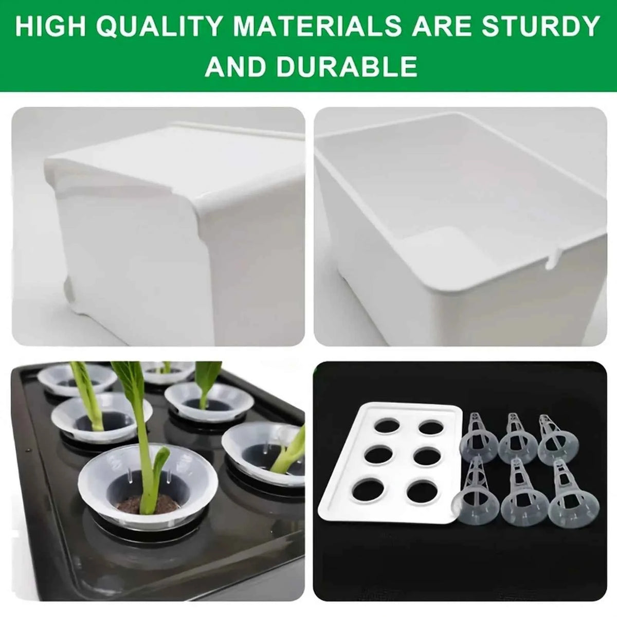 Six-Cup Hydroponic Seedling Box