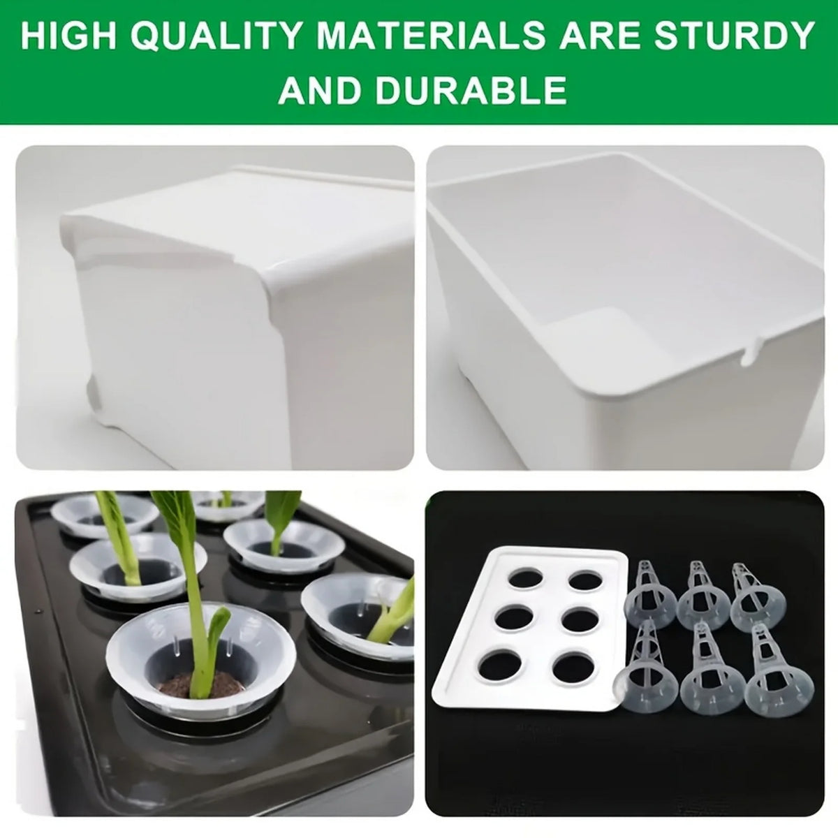 Six-Cup Hydroponic Seedling Box