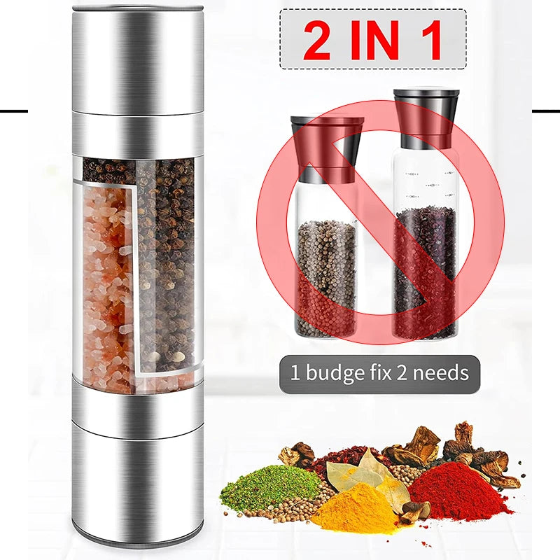 Two-Ended Salt and Pepper Grinder, Base Option