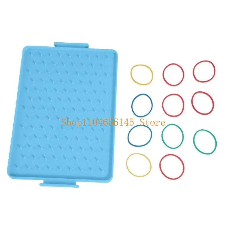 Pravouhlá geometria Pegboard pre matematické aktivity
