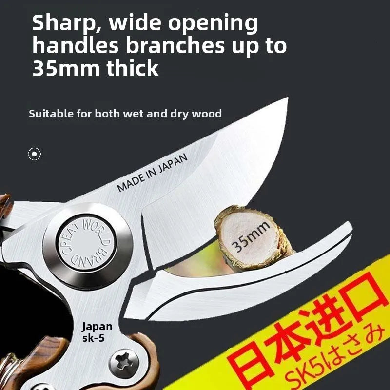 SK5 Steel Garden Pruning Shears