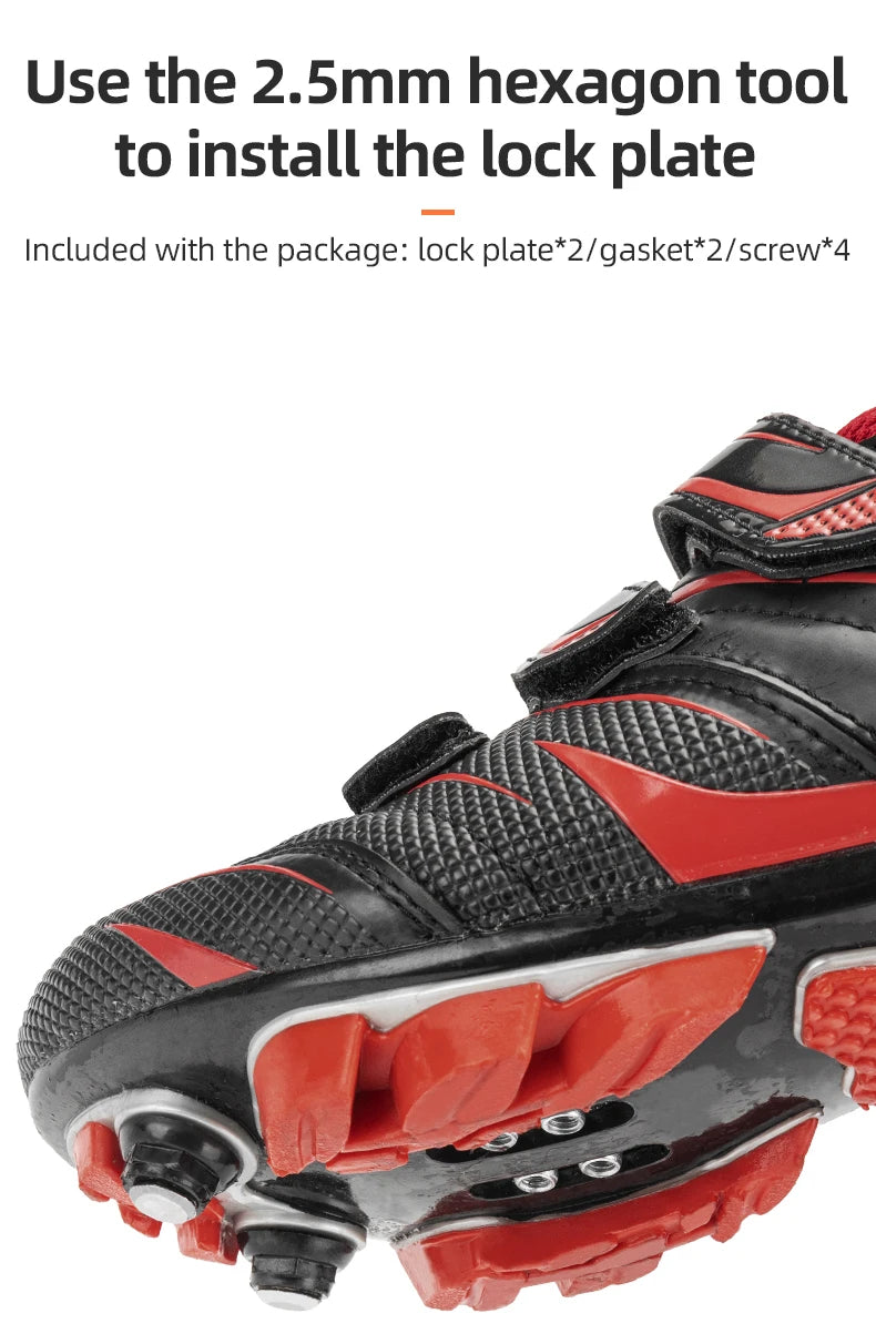 Pedały rowerowe 2 w 1 płaskie i zatrzaskowe z antypoślizgową platformą do Shimano