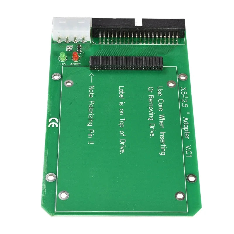 Adaptor IDE pentru hard disk de la 2.5 la 3.5 inci, cu 44 de pini la 40 de pini