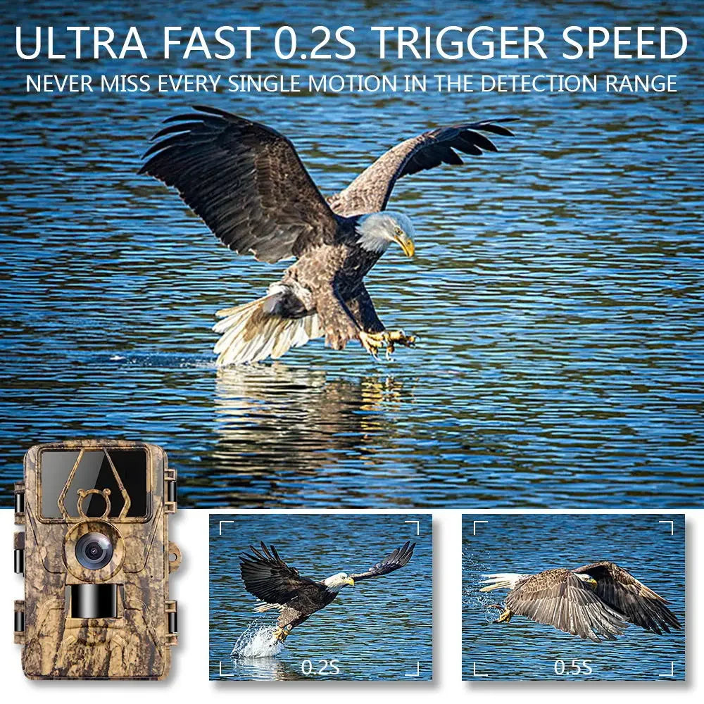 PR801W 8K WiFi Trail Camera with 60MP Night Vision