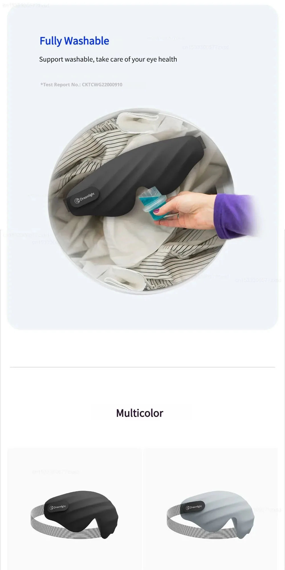 Xiaomi Dreamlight 4S Eye Mask Sleep 3D Stereoscopic Sleep Aid for Men Women Adult for Sleeping Block Out Light Travel Blindfold