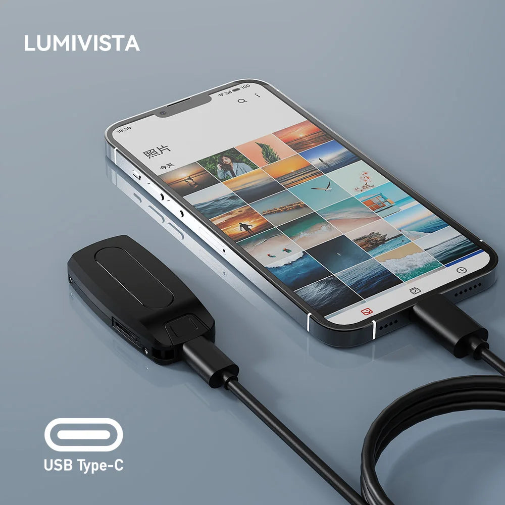 Caméra Mini Portable 1080P pour Enregistrement Clair et Discret