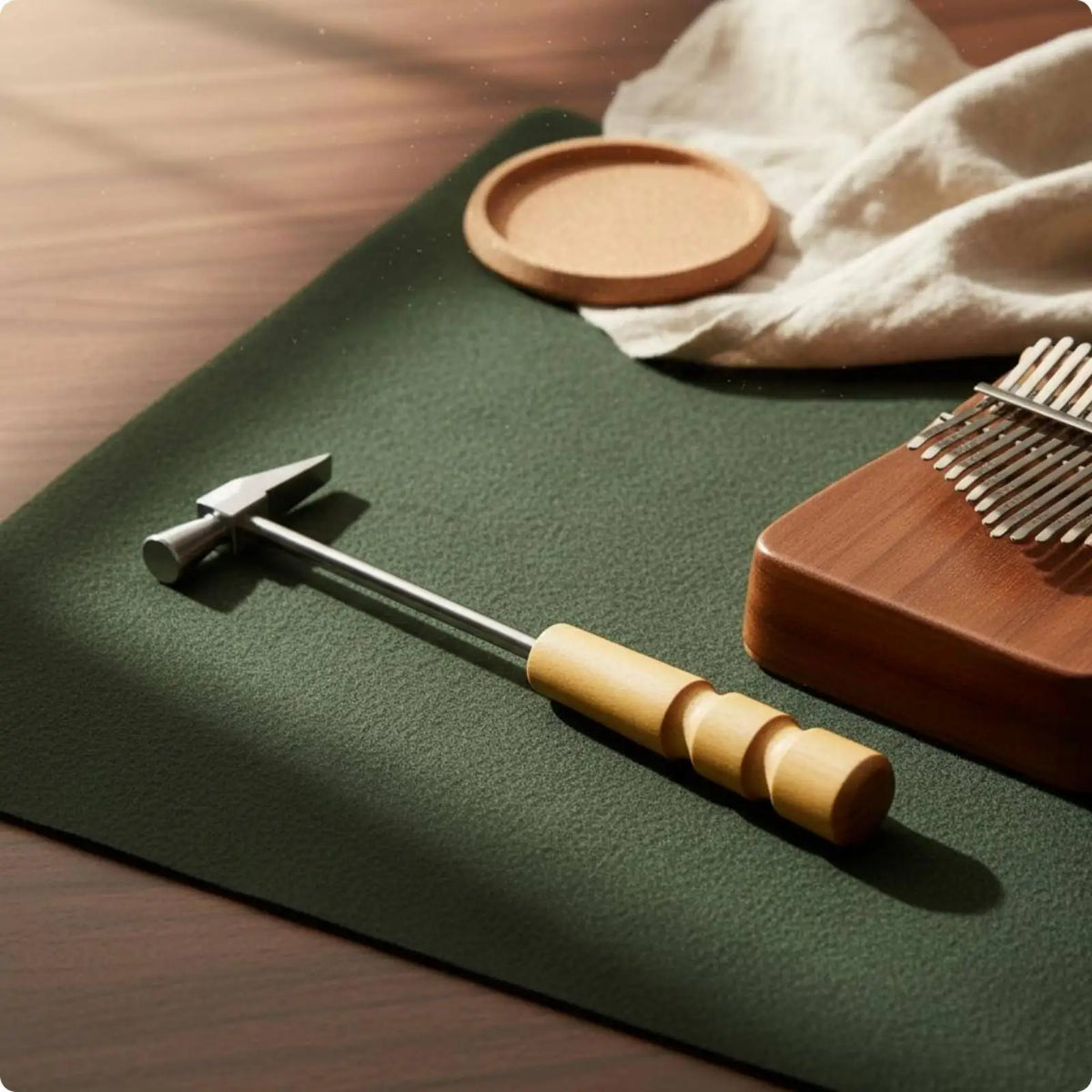 Maillet d'accordage Kalimba avec poignée en bois