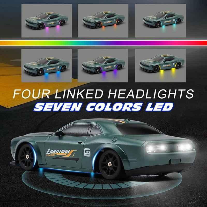 1/64 High‑Speed Drift RC Car 4WD Mini Racing Model