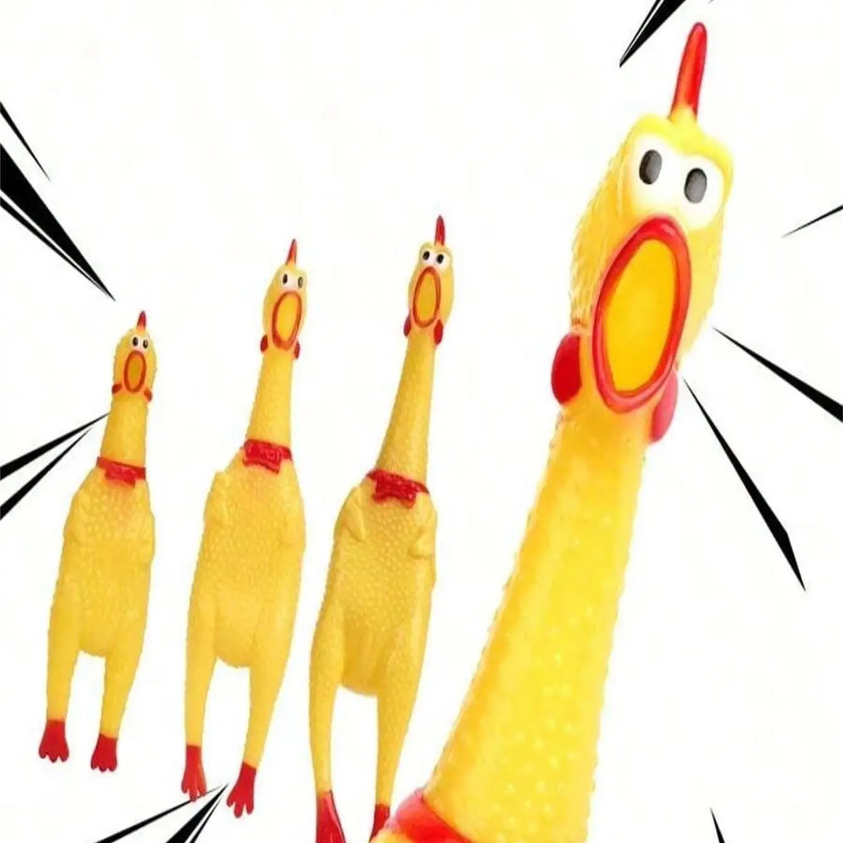 Schreiendes Hendl-Streich-Squeeze-Spielzeug