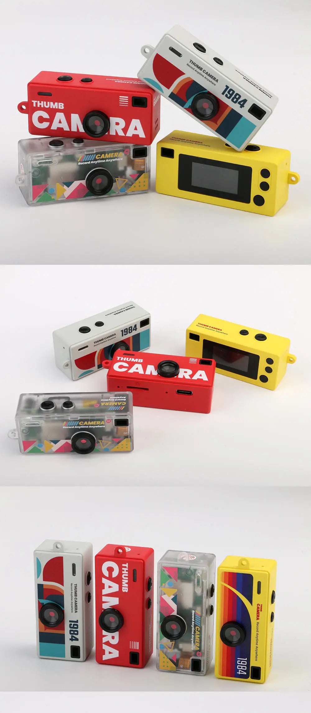 Mini Camera with 0.96-Inch Screen 1080P