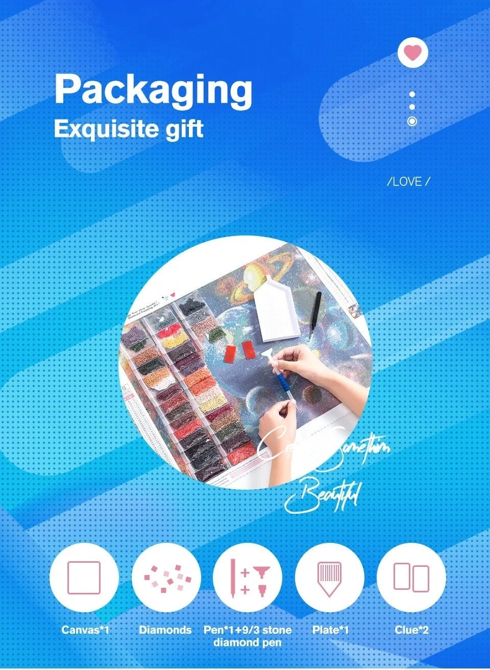 Sada na vlastnú diamantovú maľbu podľa fotografie