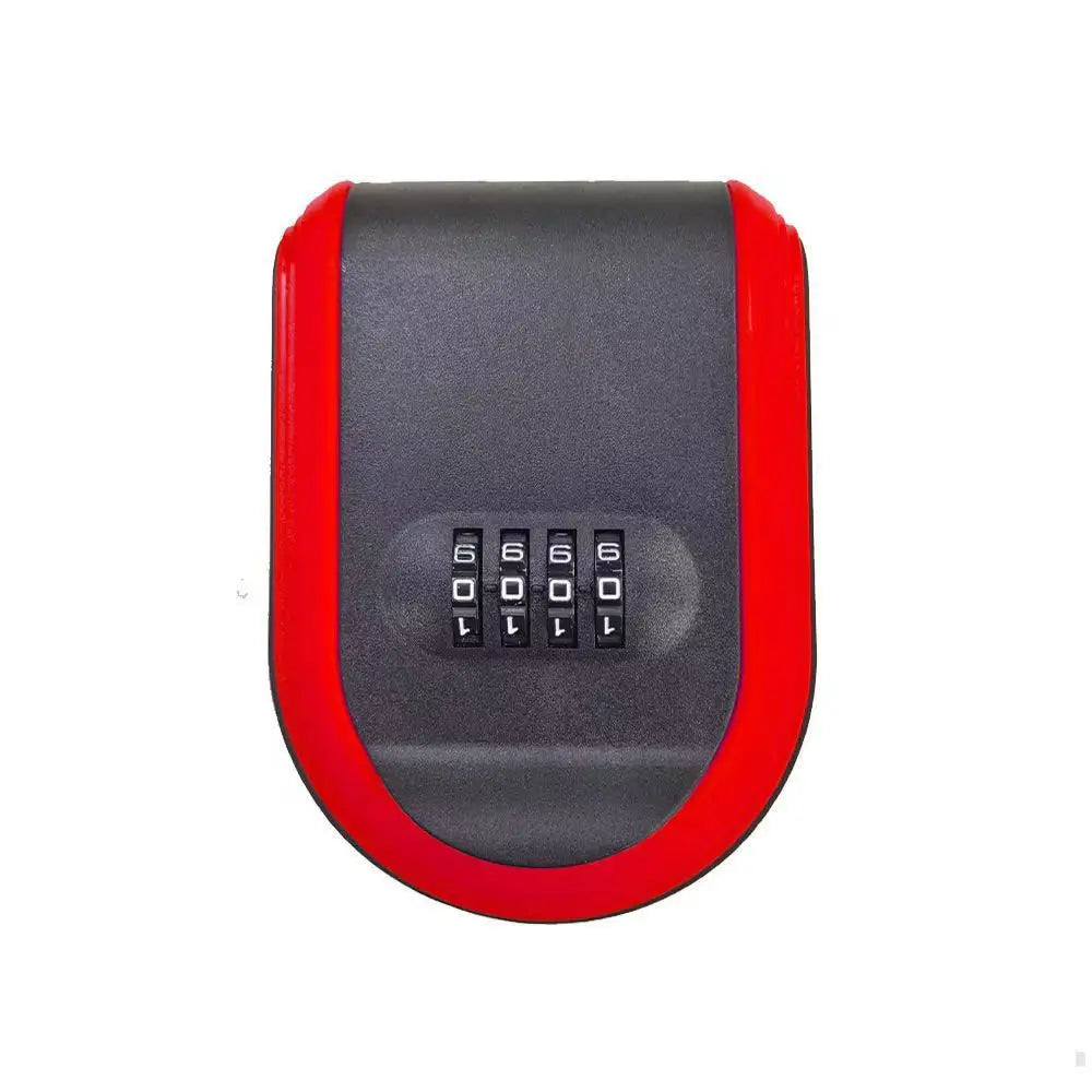 Magnetic Key Lock Box with 4-Digit Code for Car or Outdoor Use