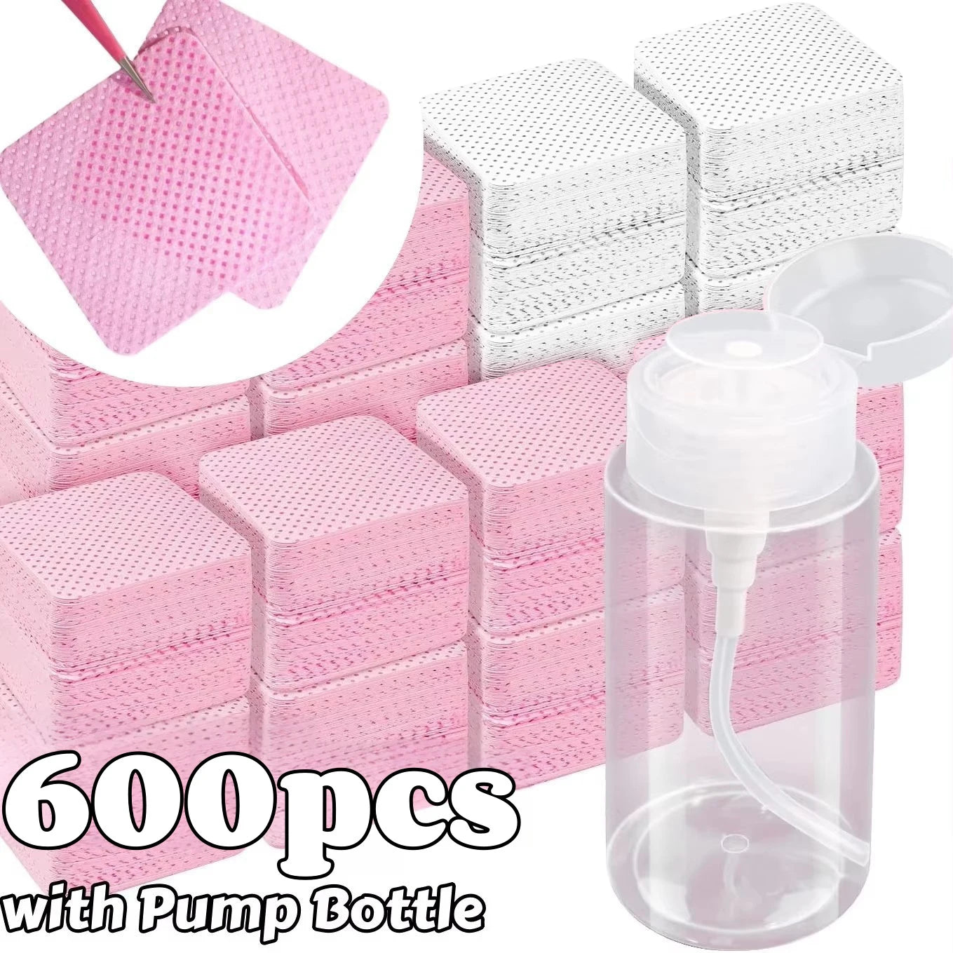 Lint-Free Nail Wipes Gel Cleansing Tissues