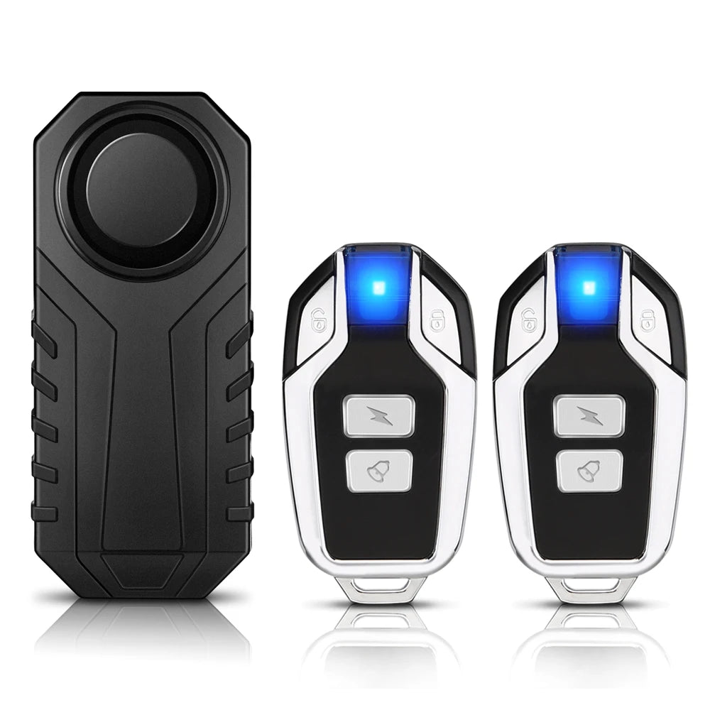 Wireless Bike Alarm - Remote and Two-Way Options