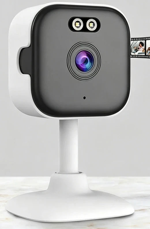 5MP WiFi Indoor Mini Security Camera with Color Night Vision and Two-Way Audio