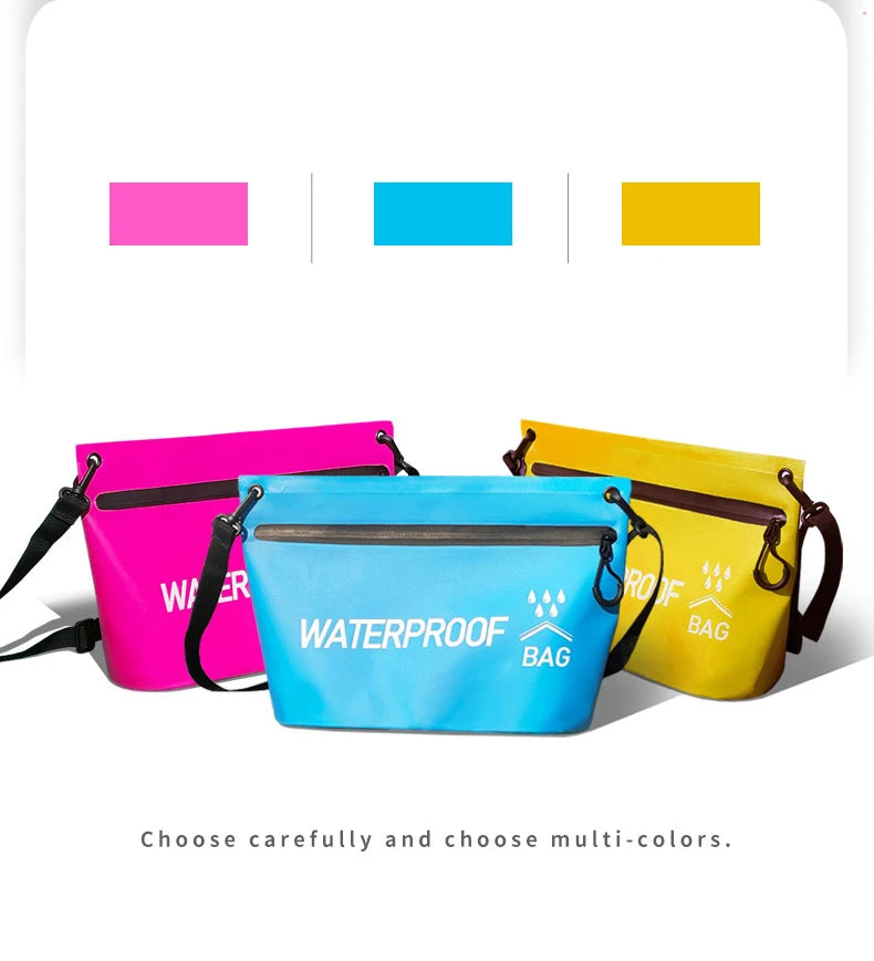 5L Waterproof Dry Bag Travel Handbag Pack Wash Sack Swimming Rafting Kayaking River Trekking Floating Boating Water Bags XA17WA