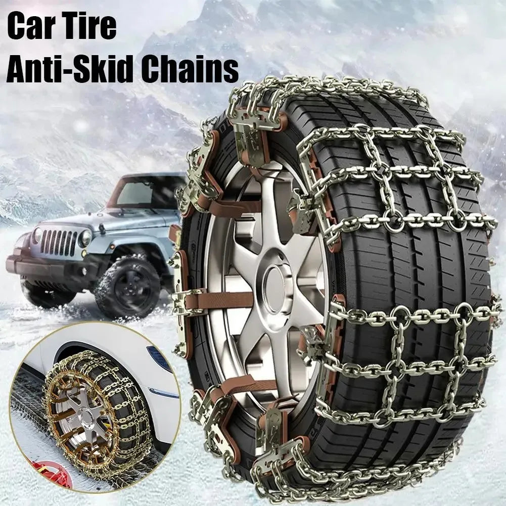 Emergency Tyre Traction Chains - Four Pieces