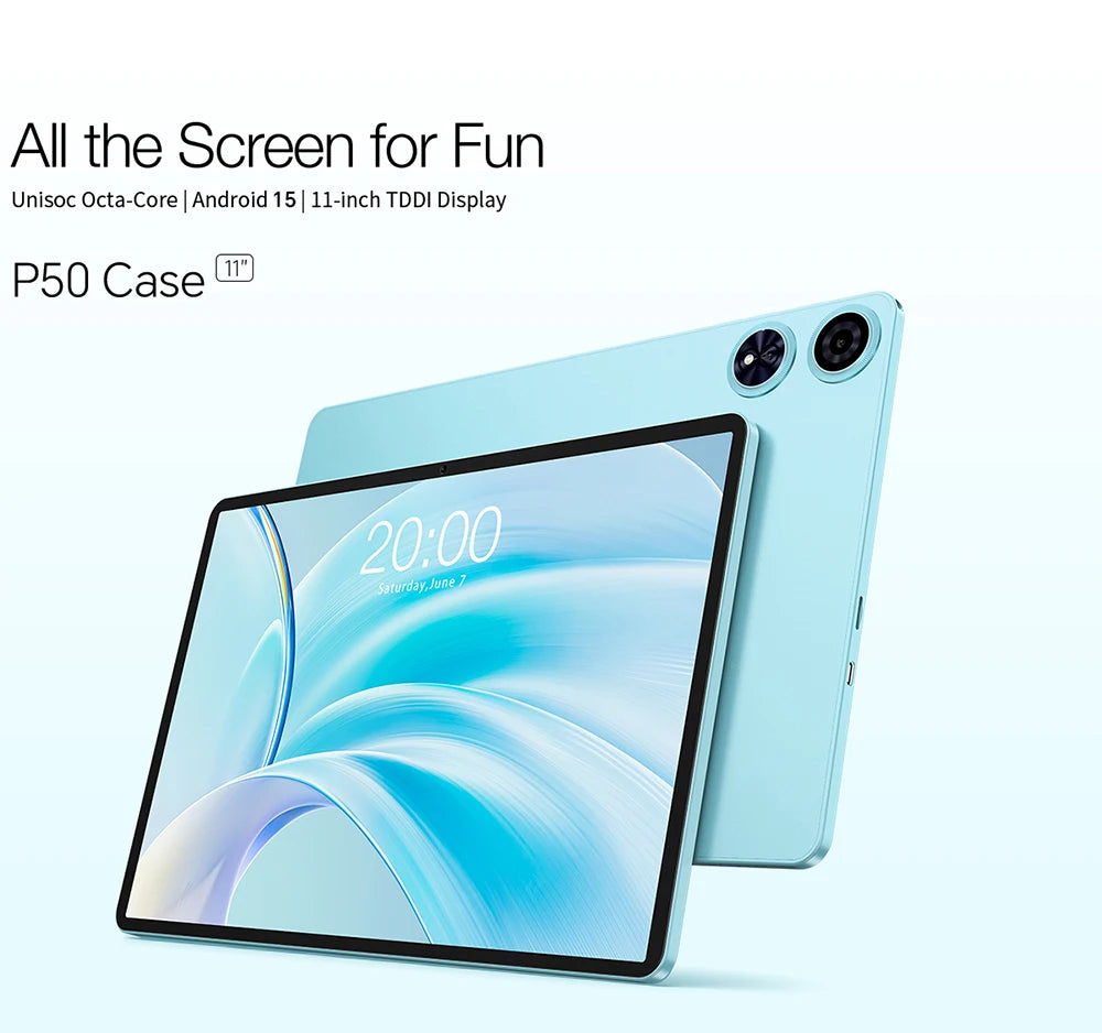 Teclast P50 Custodia Android 15 Tablet