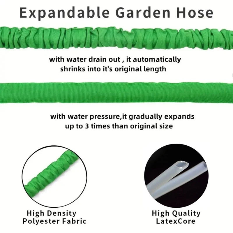 Expandable Magic Hose for Home & Garden Watering