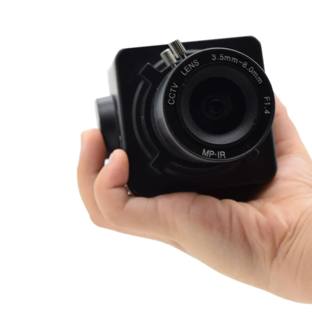 4K 8MP USB Camera with 5-50mm Zoom Lens for Motion Capture