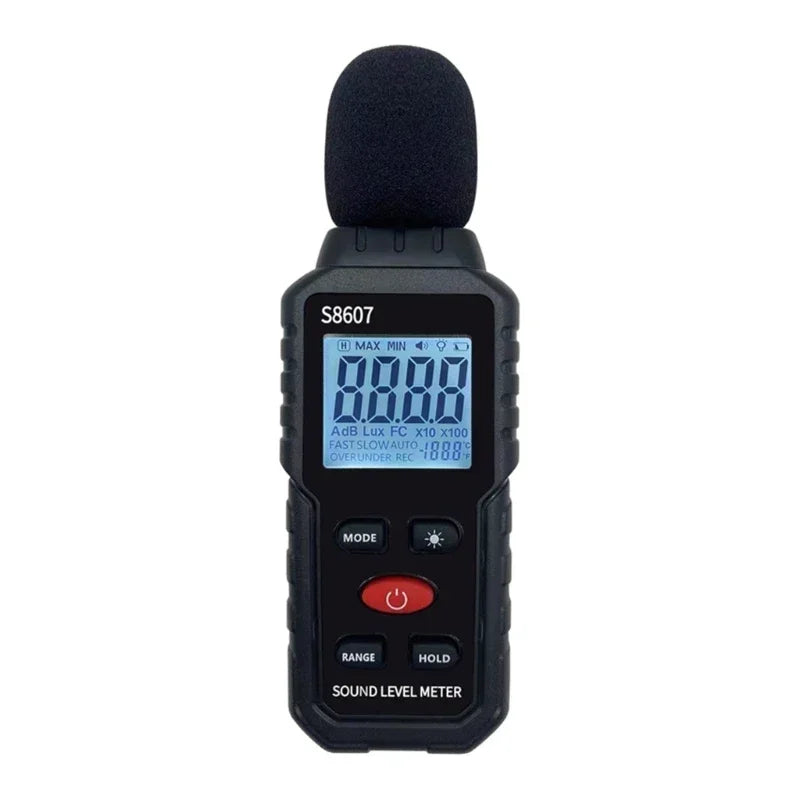 Sonómetro digital portátil, 30–130dB