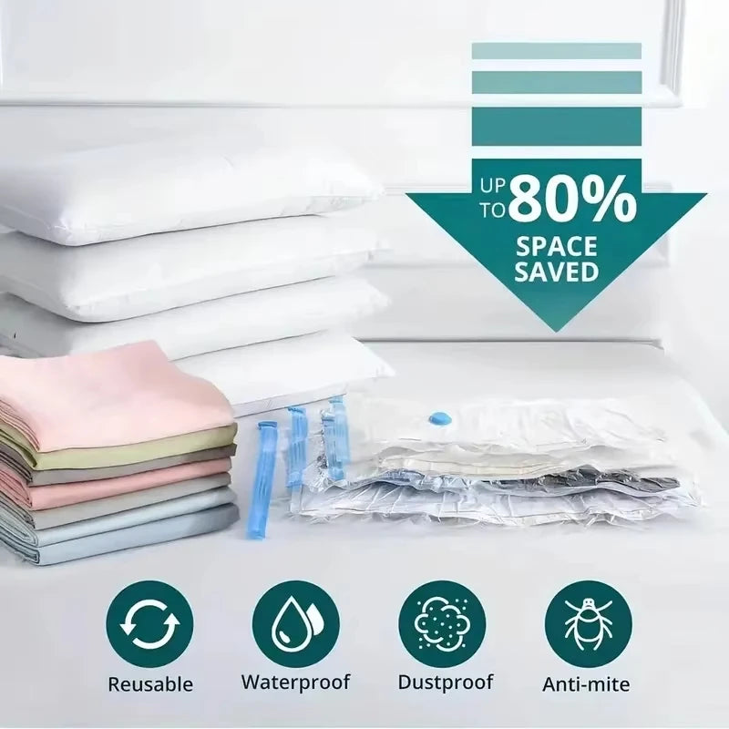 Pompe électrique pour sacs de rangement sous vide