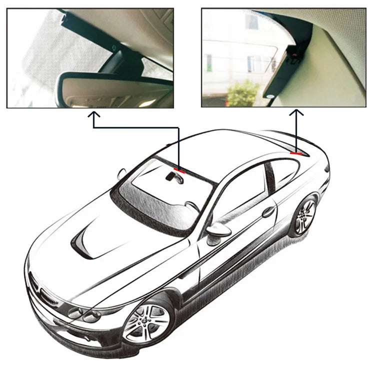 Car Alarm Keyless Entry & Remote Start System with Push Start