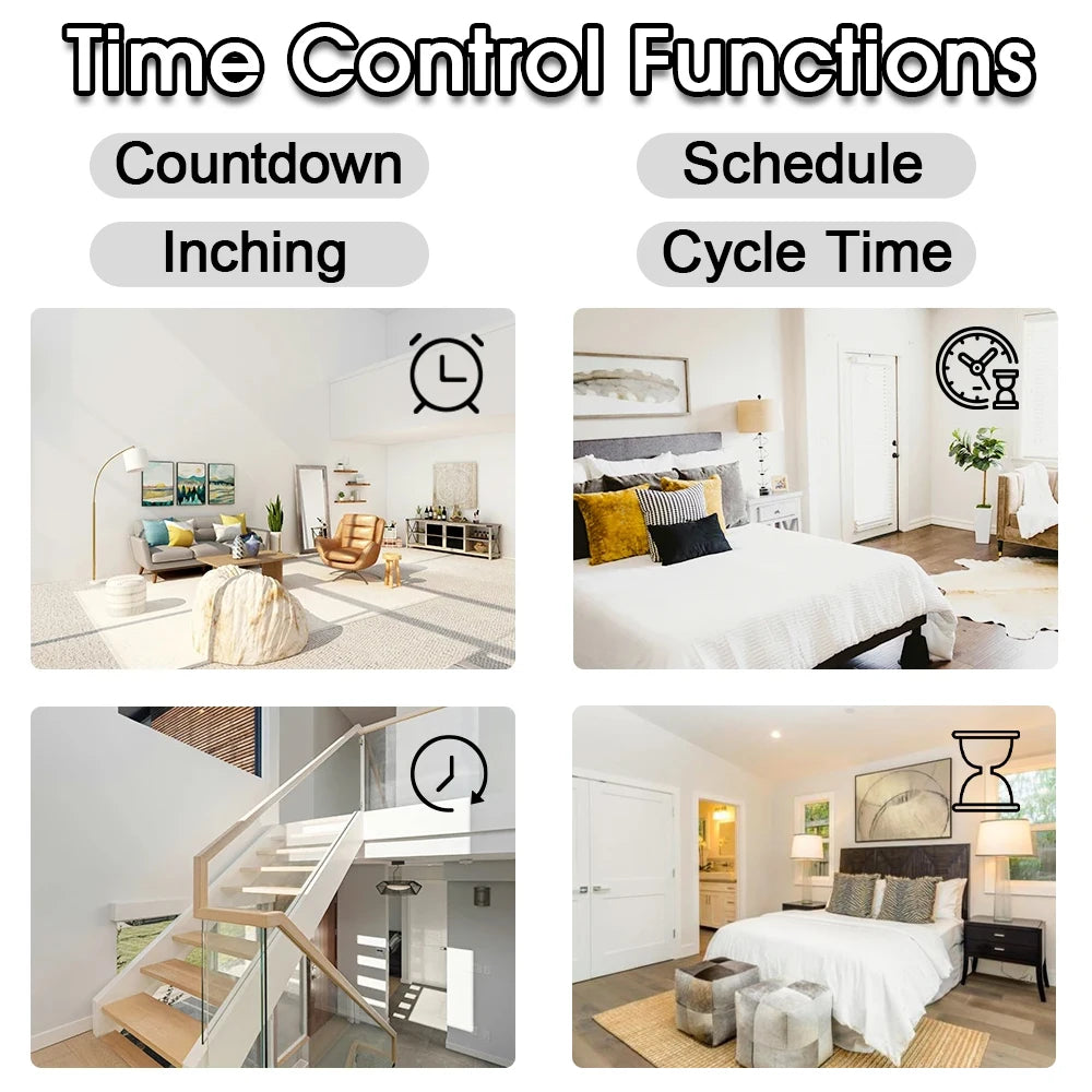 TUYA WiFi Розумний захист від витоку струму, перенапруги та зниженого напруги