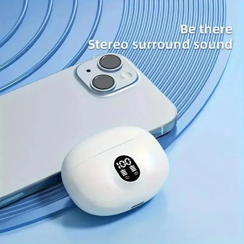 Auricolari Bluetooth TWS con display LED del livello della batteria