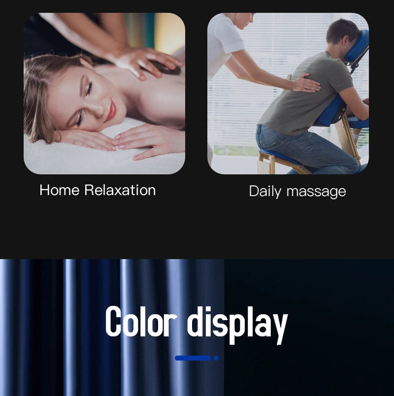 Electric Fascia Knife Vibration Body Massager Muscle Relaxation Body Lifting Hyperblade Massage Blade Tool