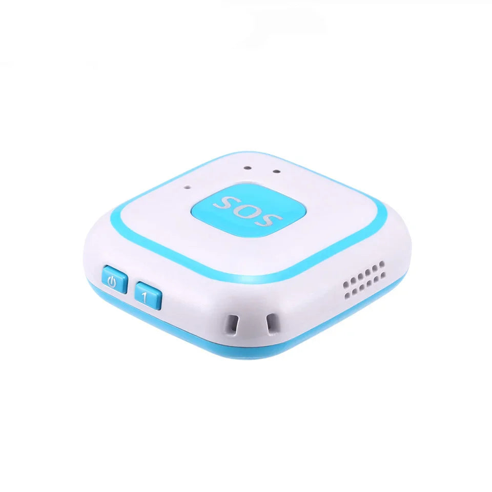 Kids Elder Car GPS Tracker Kinderen GPS V28 Locator Pendant Twee-wegs gesprekken Valalarm Gratis APP WIFI GPS LBS-tracking SOS bellen