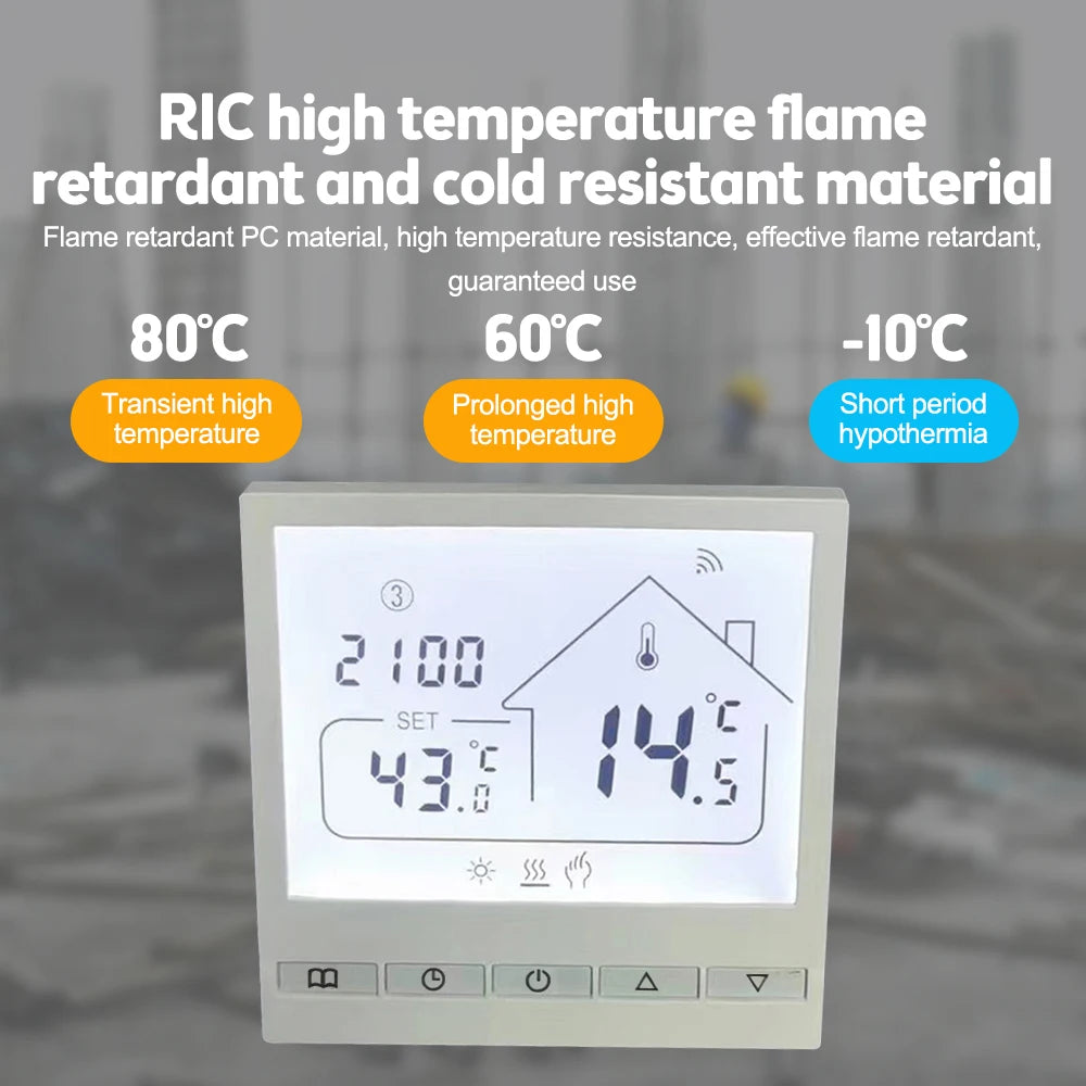 Programmable Heating Thermostat - Wi-Fi Options