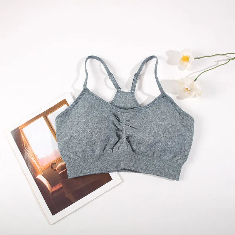 Nahtloses Yoga-BHF-BH und Shorts – Getrennt oder Set-Optionen